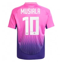 Camiseta Alemania Jamal Musiala #10 Segunda Equipación Replica Eurocopa 2024 mangas cortas